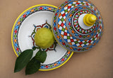 Exquisitely Crafted Colourful Decorative Tajine