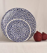 Blue & White Traditional Plate